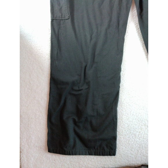 Duke Haband men's gray jeans carpenter side elastic waist size 42x 28.5" - Picture 10 of 16